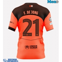 Barcelona Frenkie de Jong #21 Replica Third Shirt 2025-26 Short Sleeve